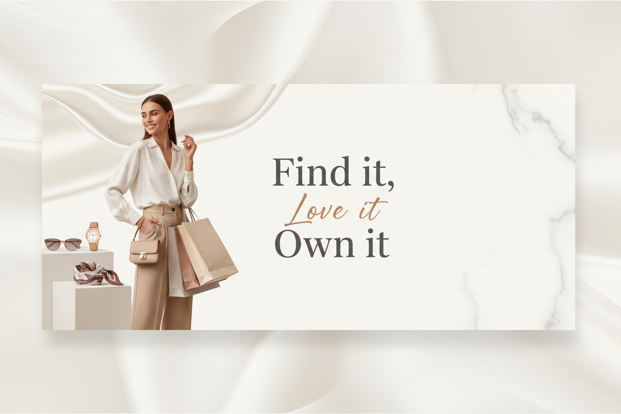 Find it, Love it, Own it Slide